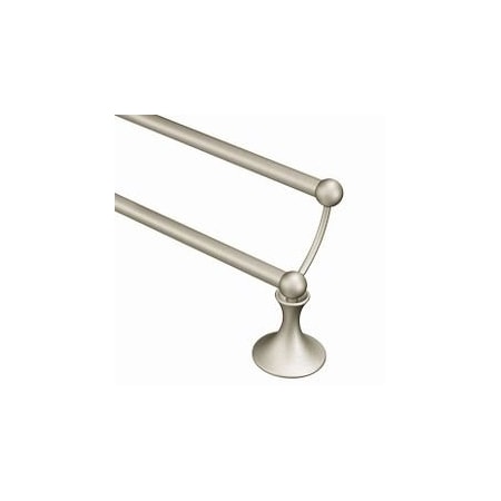 Moen Lounge 24 Double Towel Bar Bn DN7722BN